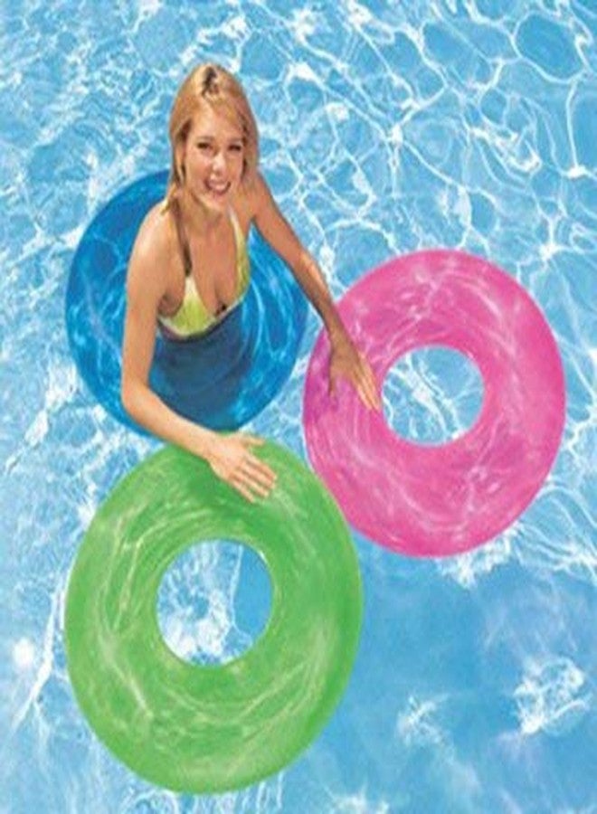 SHIFTER Pool Party Swimming Ring Swim Tube for Kids Swimming Ring for Girls and Boys Swimming Tube Inflatable Swim Ring (30 inch) - Image 3